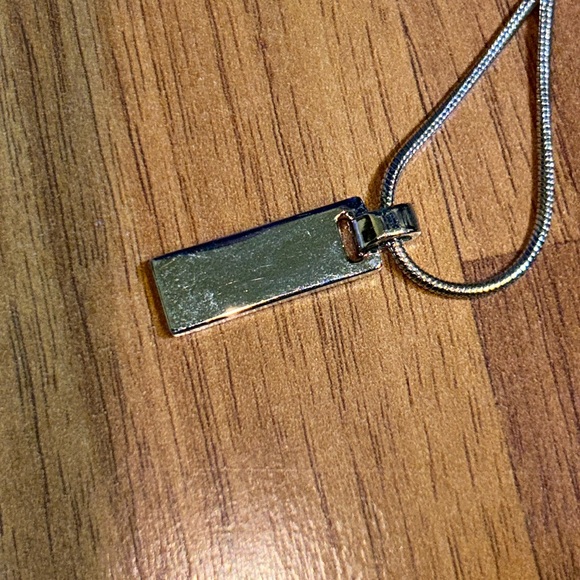 Authentic Dior Logo Pendant with Chain - Picture 6 of 7